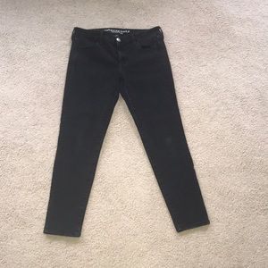 Black American eagle jeans